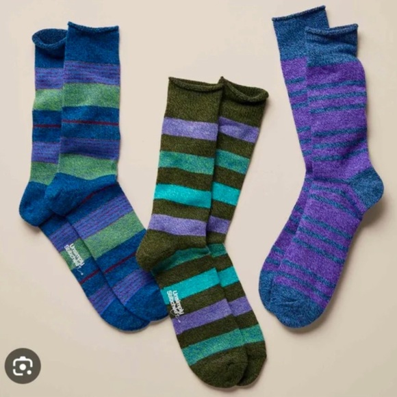 New Rudy Boot Socks Set of 3 Sundance Catalog unsimply stitched - Picture 4 of 16